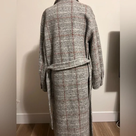 Express Wool Blend Long Shacket - Picture 3 of 8